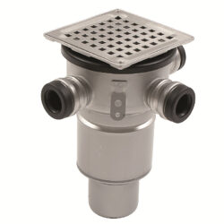 Blücher afløbsskål, 75 mm, justerbar