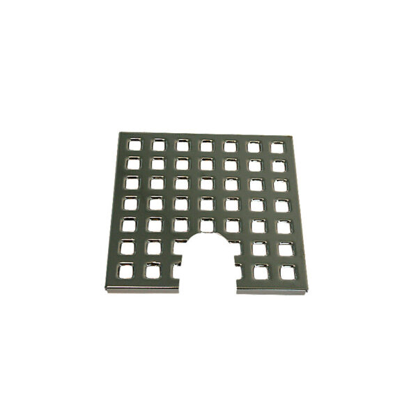 Rist Rustfri stål 136x136 mm firkantet.