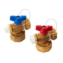 Roth endestykker med aftap/udluftning (sæt)