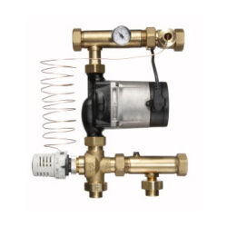 Roth Gulvvarmeshunt med 3-vejs ventil og termostatisk ventil