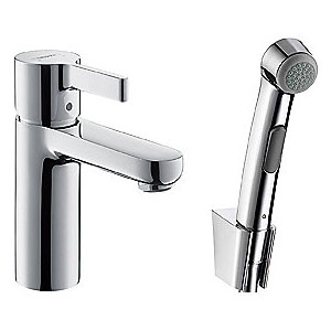 Hansgrohe-Metris-S-Bidette-armatur-med-haandbruser-og-holder
