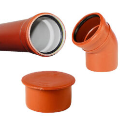 Kloakrør og Fittings