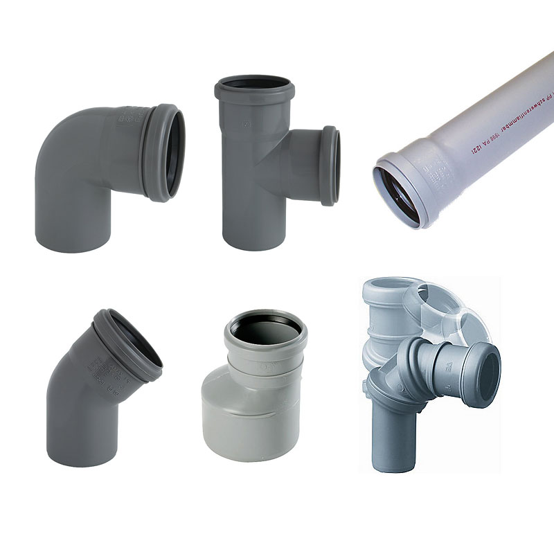 Plast Afløbsrør - Fittings