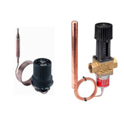 Differenstryk og Temperaturregulator