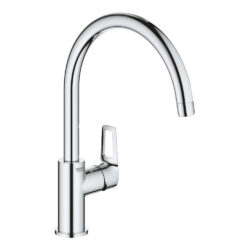 GROHE BauLoop etgrebs køkkenarmatur i krom med svingtud