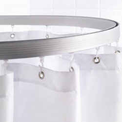 HeFe Bendy forhængsstang i hvid