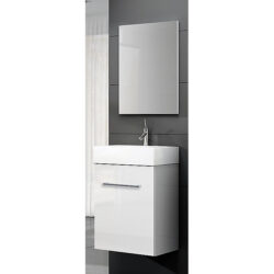 Lita møbelpakke i hvid højglans 450x100 mm