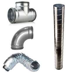 Ventilationsrør og fittings