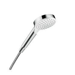 Hansgrohe Crometta 1jet håndbruser i hvid/krom