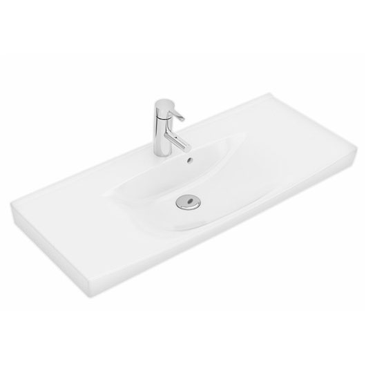 ifo-spira-compact-haandvask-i-hvid-til-bolte-med-hanehul-og-overloeb-922x414-mm