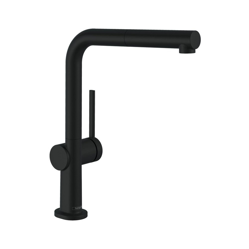 hansgrohe-talis-m54-koekkenarmatur-270-1jet-med-udtaek-i-mat-sort