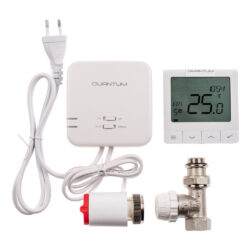 Salus opparret gulvvarmesæt 1 zone med Quantum termostat