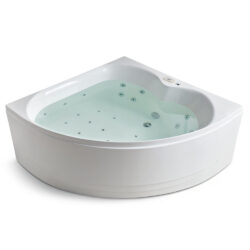 BLÅVAND PRO Spaboblebad højrevendt 140x140x63 cm