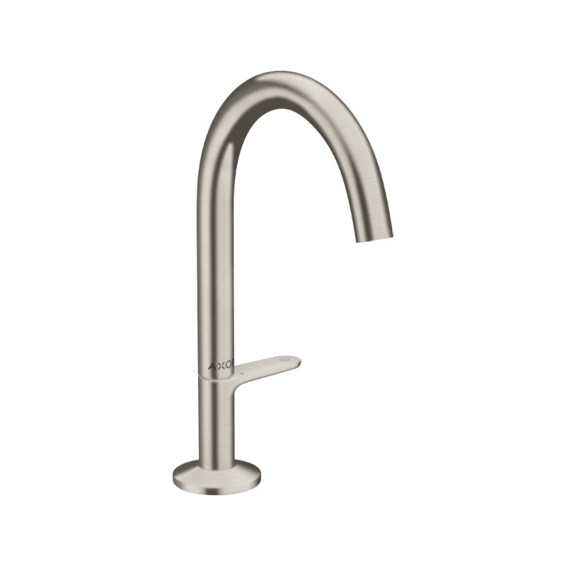 hansgrohe-axor-one-haandvaskarmatur-select-170-med-push-open-bundventil-i-steel-optik