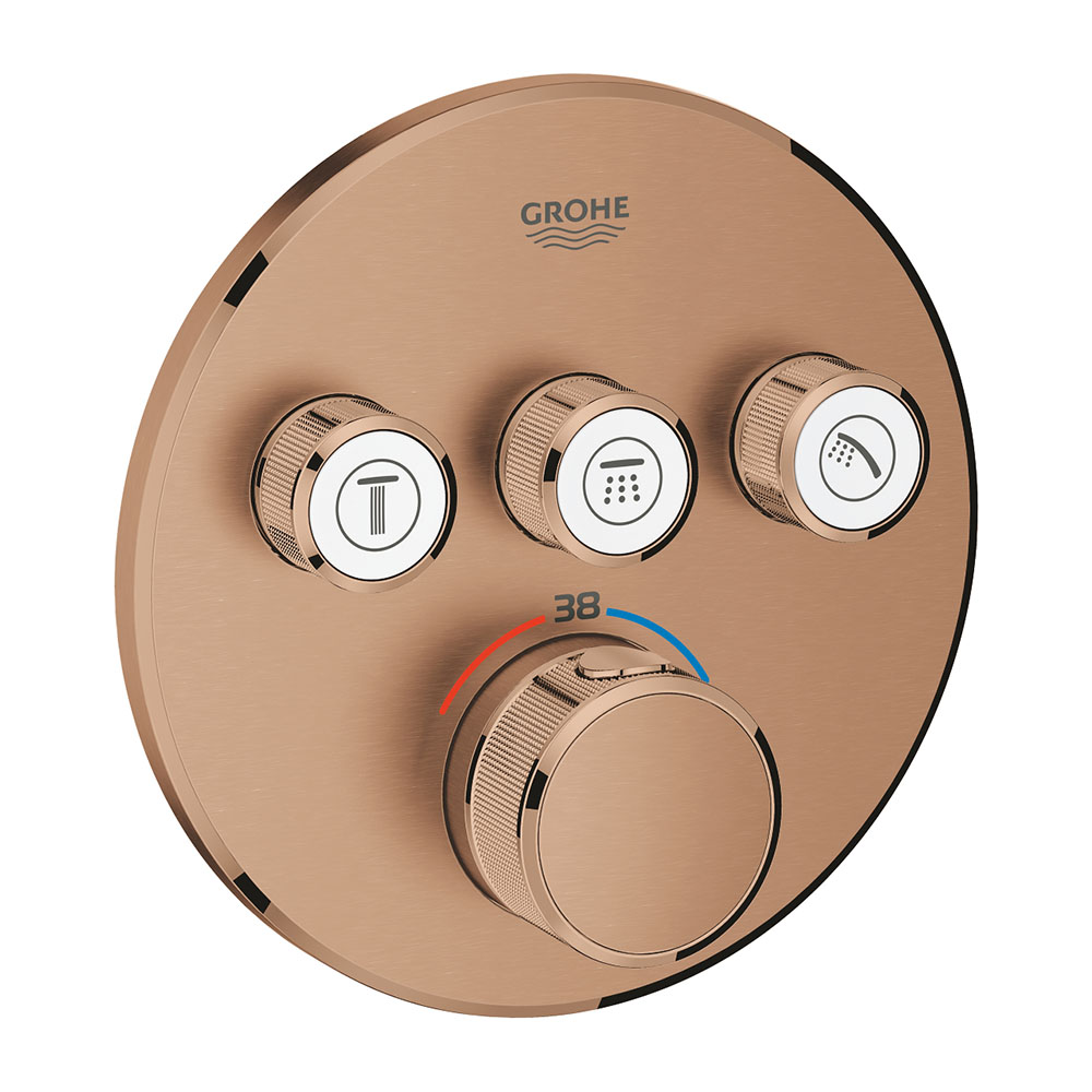 grohe-grohtherm-smartcontrol-termostat-til-indbygning-med-tre-ventiler-i-boerstet-warm-sunset