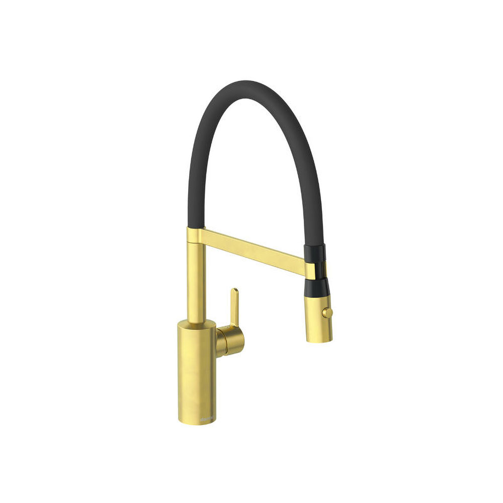 damixa-silhouet-pro-koekkenarmatur-boerstet-messing