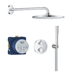 Grohe Grohtherm Rainshower mono 310 komplet brusesystem til indbygning