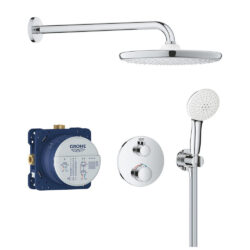 Grohe Grohtherm Tempesta 250 komplet brusesystem til indbygning