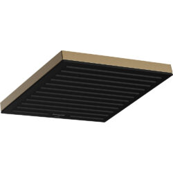 Hansgrohe Pulsify E 260 1jet EcoSmart hovedbruser i børstet bronze