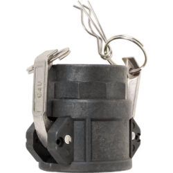 PP kobling 1½" hun m/irg type d (m/lås) camlock