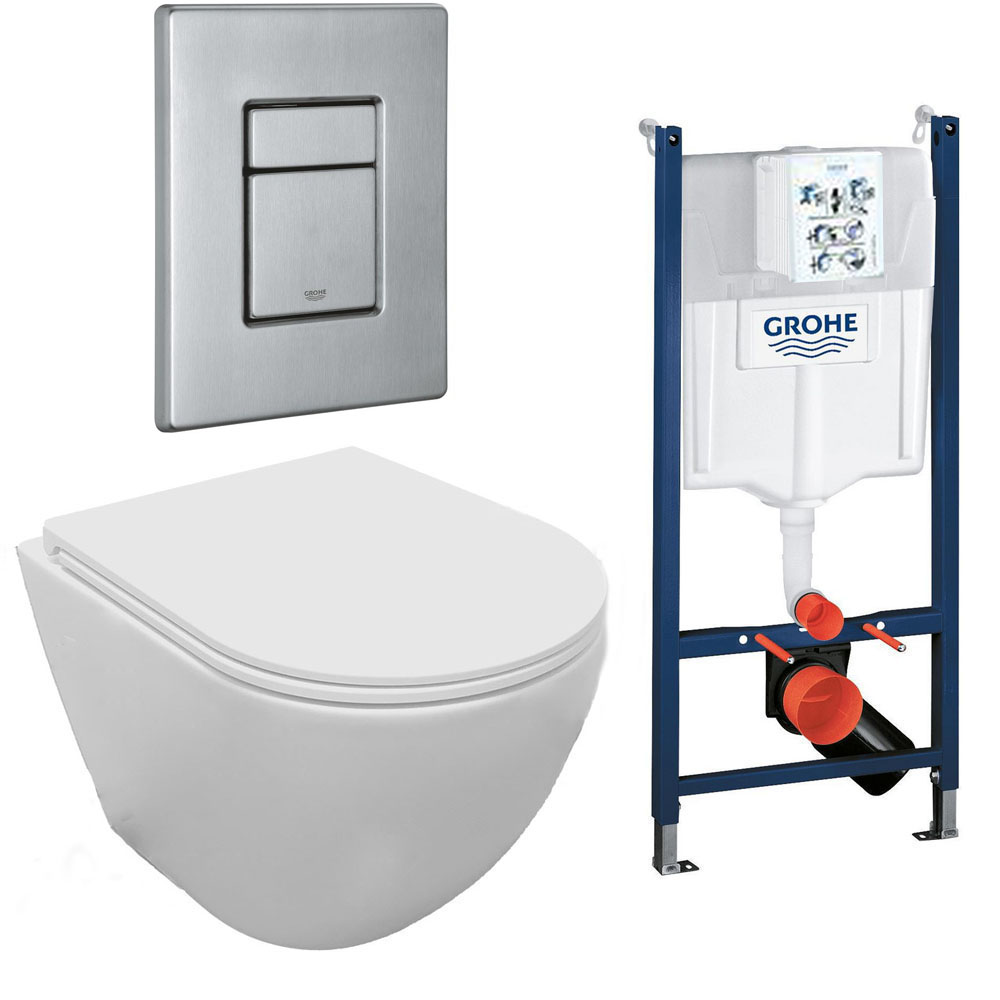 komplet-toiletpakke-med-aqua-flush-vaegtoilet-og-soft-close-saede-grohe-cisterne-med-knap-i-supersteel