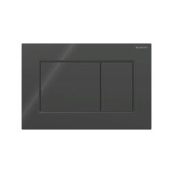 Geberit betjeningsplade Sigma 01 square i sort