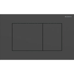 Geberit Sigma 40 Square betjeningsplade i mat sort