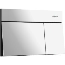 HansGrohe iFrame Element E Trykplade til dobbeltskyl - Krom
