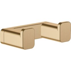 HansGrohe AddStoris Q Dobbelt krog - Børstet bronze PVD