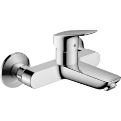 HansGrohe Logis 1-grebs håndvaskarmatur til væg - Krom