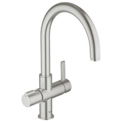 GROHE Red Nordic køkkenarmatur i blank krom til Grohe Red