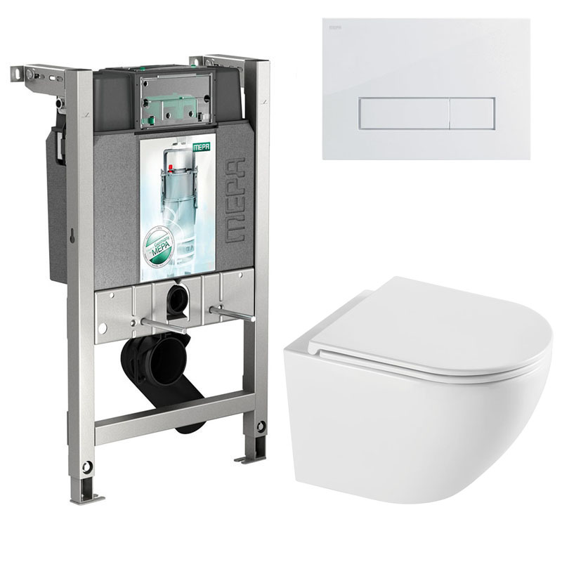 toiletpakke-med-rimless-vaegtoilet-i-hvid-og-soft-close-saede-mepa-85-cisterne-og-hvidt-tryk
